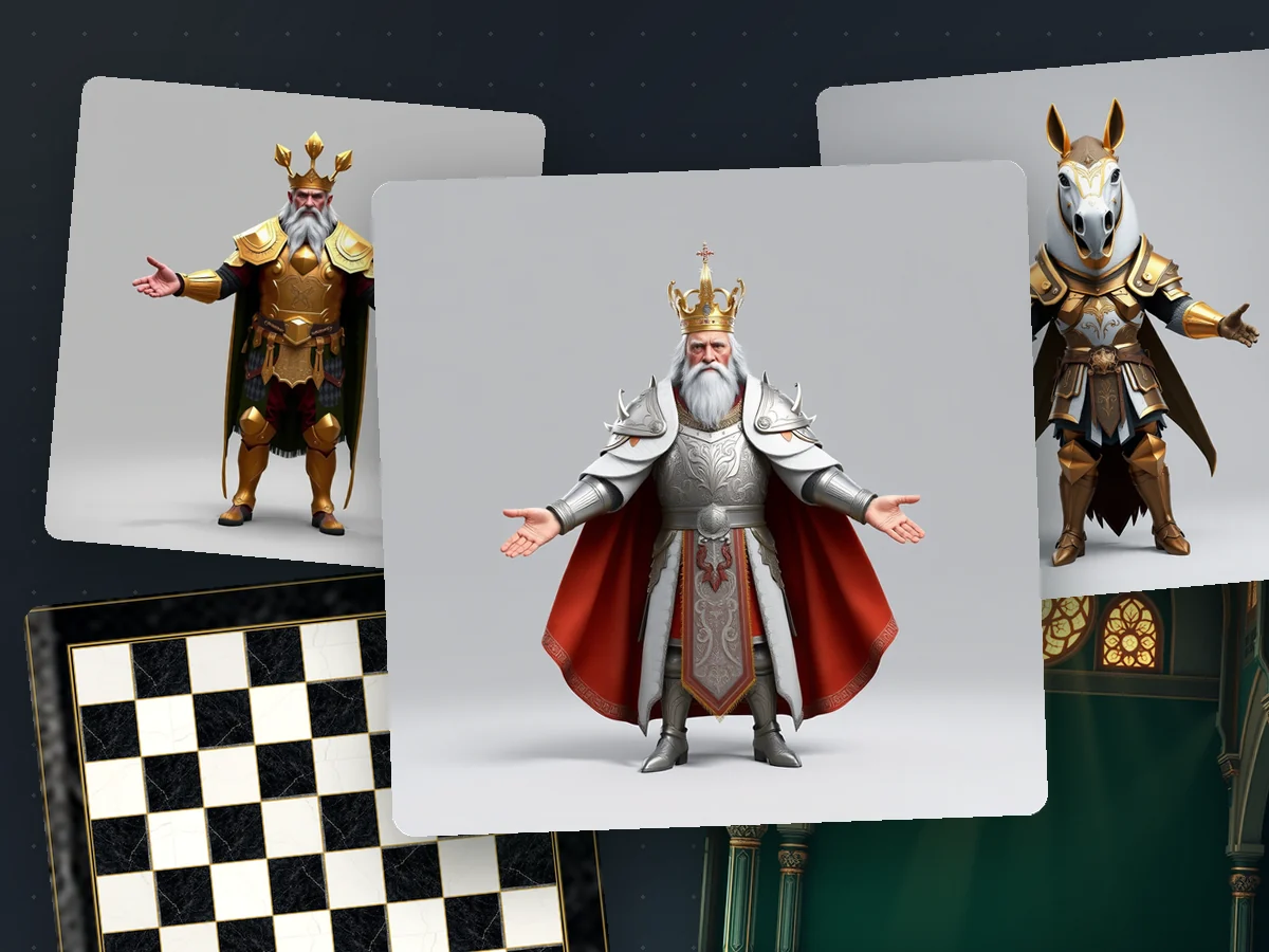 Aset 3D bertekstur buatan Raysu Multimedia